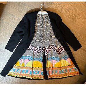 Vintage Black Coat with Princess Seams_Garguilo for Smith and Jones